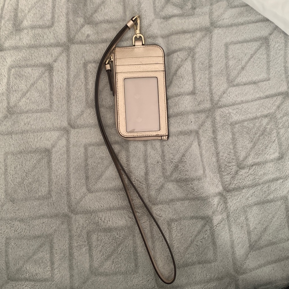 Kate Spade staci card case lanyard